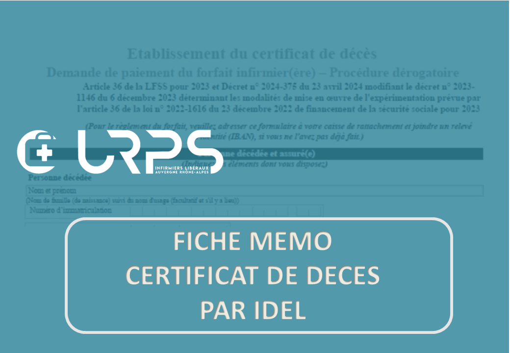 Fiche mémo certificats de décès